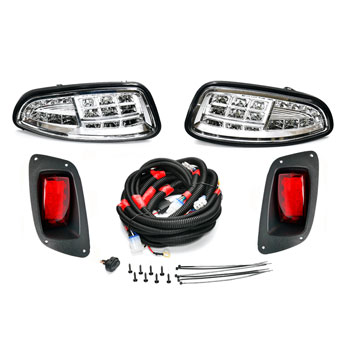 BuggiesUnlimited.com; GTW LED Light Kit for EZGO RXV 2016-Up