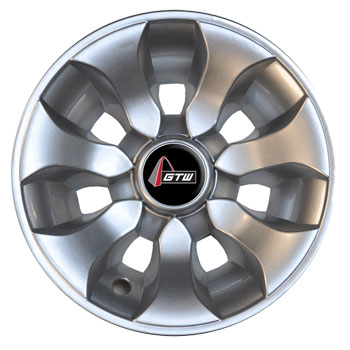 BuggiesUnlimited.com; GTW Drifter Silver Wheel Cover - 8 Inch