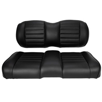 BuggiesUnlimited.com; 2008-Up EZGO RXV - Red Dot Premium OEM Style Black Front Seat Replacement
