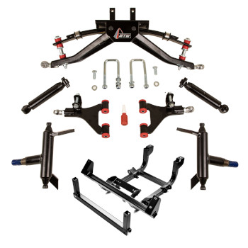 BuggiesUnlimited.com; GTW 4in Double A-Arm Lift Kit for Yamaha G29/ Drive & Drive2 with Independent Rear Suspension