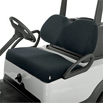 BuggiesUnlimited.com; Classic Accessories Black Fairway Diamond Air Mesh Seat Cover