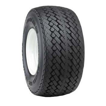BuggiesUnlimited.com; White Steel 8 in Wheel with 18 in Duro Sawtooth Tire