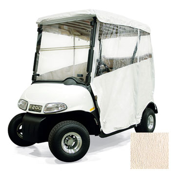 BuggiesUnlimited.com; 2016-Up Yamaha Drive 2 - RedDot 3-Sided Ivory Over-The-Top Soft Enclosure