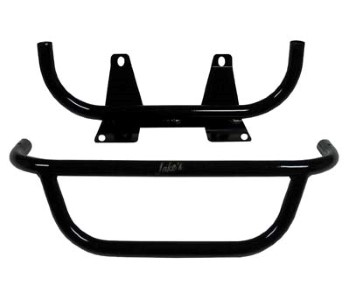 BuggiesUnlimited.com; 2004-Up Club Car Precedent - Jakes Front Bumper with OEM-Style Lights