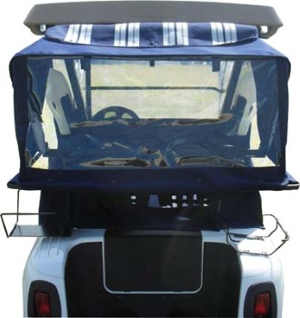 BuggiesUnlimited.com; 1982-99 Club Car DS - Red Dot Blue Club Protector