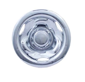 BuggiesUnlimited.com; Chrome Deep Dish Wheel Cover - 10 Inch