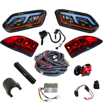 BuggiesUnlimited.com; MadJax® Ultimate Plus Light Kit for 2018-Up Club Car Tempo