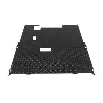 BuggiesUnlimited.com; GTW® EZGO TXT Replacement Diamond Plated Floormat