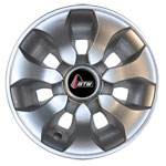 GTW Drifter Silver Wheel Cover - 8 Inch