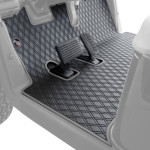 Xtreme Floor Mats for EZGO RXV - Black/ Grey