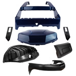 Midnight Blue Metallic Body Conversion Kit for Club Car Precedent to Tempo