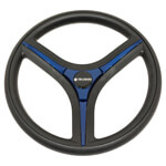 1996-Up Yamaha - Gussi Italia Brenta Black and Blue Steering Wheel