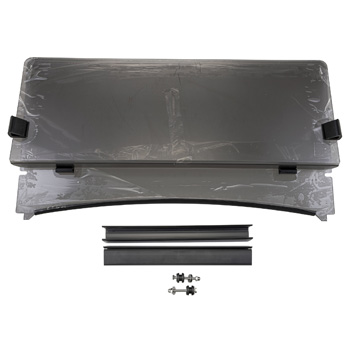 BuggiesUnlimited.com; MadJax® Folding Tinted Windshield for 2017-Up Yamaha Drive2