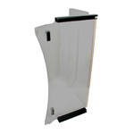 RedDot&reg; Tinted Folding Windshield for 2024 MadJax XSeries Storm with 1 Inch Struts