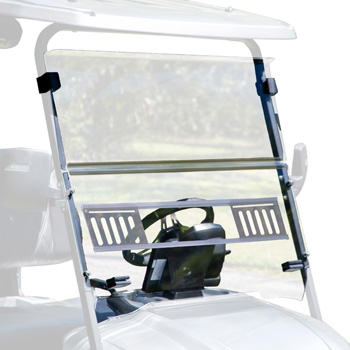 BuggiesUnlimited.com; RedDot Clear Vented Folding Windshield for Star EV Sirius
