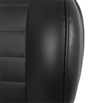Black Rear Seat Cushions for Club Car from Buggies Unlimited
