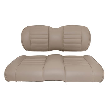 BuggiesUnlimited.com; 2008-Up EZGO RXV - Red Dot Premium OEM Style Mushroom Front Seat Replacement