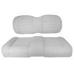 2008-Up EZGO RXV - Red Dot Premium OEM Style White Front Seat Replacement