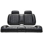 Aviator Black Front Seat Cushions with Thermaflex for Yamaha Drive, Drive2, & ICON
