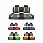 MadJax Tsunami Front Seat Cushions for Club Car Precedent