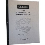 2004 Club Car Precedent Gas - OEM Service Manual