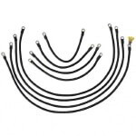 2004-Up Club Car Precedent - 48v Heavy-Duty 4-Gauge Weld Cable Set