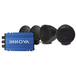 INNOVA 4-Channel Mini Amp Bluetooth Stereo with Speakers