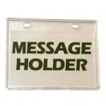 Universal Message Holder