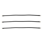 4-Gauge Battery Cable Set for 2004-2008 Club Car Precedent with 12V Batteries