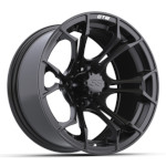 GTW Spyder Matte Black Wheel - 14 Inch