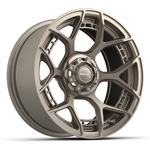 Flow Form Evolution Matte Bronze Wheel - 15 Inch