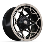 GTW Nexus Gloss Black/ Satin Bronze Wheel - 14 Inch