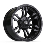GTW&reg; Shogun Gloss Black Wheel - 15 Inch
