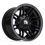 GTW Stealth Gloss Black Wheel - 14 Inch