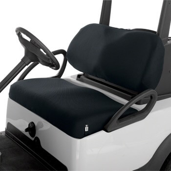 Black Rear Seat Cushions for Club Car from Buggies Unlimited