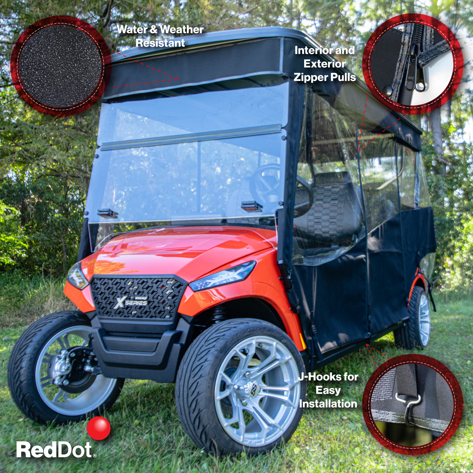 Buggies Unlimited - item 21-MADJAXSERIESX6ENCLOSURE-P