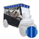 RedDot Black/ Pacific Blue Fancy Single Track Enclosure for MadJax&reg; Ascent with 4-Forward Facing