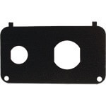 Universal Mounting Plate for USB Powersource and Key Switch