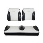 2008-15 EZGO RXV - Suite Seats Black and White Seat Replacement