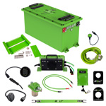 48V 105AH Thin Professional Accessory Bolt Energy Battery Kit with Universal Bracket