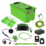 EZGO TXT 48V Express 72V 105AH Bolt Energy Lithium Battery Kit