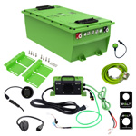Evolution Carrier 6 Plus Carrier 8 Plus 48V 168AH Bolt Energy Lithium Battery Kit