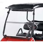 2000-Up Club Car DS - Clear Folding Windshield