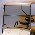 2008-2023 EZGO RXV - Tinted Impact-Resistant Folding Windshield