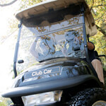 Club Car Precedent - RedDot Clear Impact-Resistant Folding Windshield