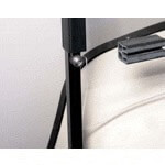 2014-Up EZGO Freedom TXT-T48 - Red Dot Tinted Bolt-On Folding Windshield