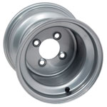 GTW Steel Silver Wheel - 10x8 Inch