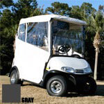 1986-94.5 EZGO Marathon - Red Dot 3-Sided Gray Over-The-Top Soft Enclosure