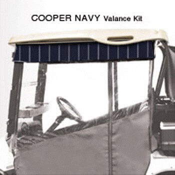 BuggiesUnlimited.com; 1995-07 Yamaha - Red Dot Chameleon Cooper Navy Valance