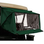 1982-99 Club Car DS - Red Dot Chameleon Forest Green Club Protector